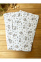 Rabbit Patterned Single Layer Muslin Blanket – 1 Month / 6 Months / 12 Months Unisex Baby Muslin Blanket