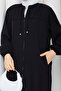Women's Plus Size Judge Collar Fleto Pocket Cap - 6
