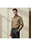 Men Regular Fit Collared Long Sleeve Shirt