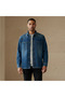 Men Regular Fit Collared Denim Long Sleeves Shirt