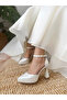 Women's Event Bridal Wedding Shoes White Platform Bride High Heel Shoes - 2