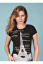 Berrak tower Printed t-shirt 8006 - 2