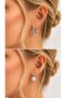 Women's Steel 12-Piece Premium Earrings - 4