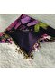 Handmade Needlework Writing, Scarf, Yemeni, Mevlit Cover, Head Cover, 4 Sides Embroidered, 100% Cotton, 100*100cm - 2