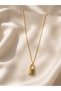 Lock Necklace Gold Color