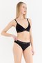 Signature Noir Black Triangle Bra - 6