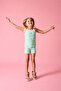 Floral Ribbed 2-Piece Mint Green Set for Baby Girl I0046A526Hs - 3