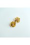 Flove Yellow Steel Earring |   Steel Earrings