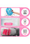 - Pink Rabbit Bento Lunch Box with 4 Compartments, BPA Free, Leak-Proof with insulated Lunch Bag - 4