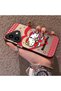 حافظة هاتف متوافقة مع iPhone 17 مصنوعة من السيليكون بحافة صلبة وخلفية صلبة بنمط كيتي - 2