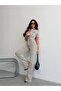 Women's Short Sleeve Spanish Flare Denim Jumpsuit - 4