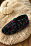 Lale Yolu Handmade Knitted Dowry Traditional Booties Size 36-37 Warm Nostalgic Women's Booties - 4