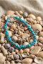 Handmade Turquoise Cracked Natural Stone Special Design Necklace - 2