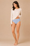 Women's Cotton & Modal 3-Piece Bato Panties - Flexible, Breathable Daily Underwear - 2
