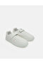 Senior Girls White Embroidered Sneakers - 2