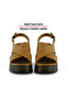 Nicole Taba Genuine Calfskin Cross-Strapped Thick Platform Heeled Sandals - 6