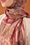 Riva Shawl Tencel Wild Flower Burgundy - 4