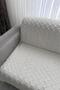 Panayır 170X210 cm Non-Slip Base Sofa Cover Cream - 2