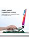 MacBook Air 15 M3 M4 M5 A2941 A3114 A3241 A3448 Compatible Leather Design Waterproof Carrying Bag with Stand - 3