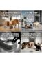 “Eat & Drink” 2-in-1 Gravity Pet Food & Water Dispenser, 8L Extra Large Capacity – Manual Non-Electronic Feeder for Dogs & Cats (Grey, 44 × 25.5 × 36 cm) - 4
