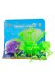Anemone artificiale - Decor acvariu verde-violet - 2