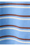 Pamuklu çizgili tişört - 5