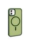 iPhone 12 Case Magsafe Supported Camera Raised Silicone Matte Anti-Fingerprint Tkng - 6