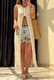 Knitted Long Pareo Cardigan Rob38959