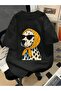 Dalmatian Printed Oversize Crew Neck Summer T-Shirt