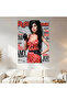 Amy Winehouse Rolling Stone Cover Wall Cloth Wall Tapestry First Quality Satin Fabric Poster - 2