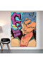Bleach Grimmjow Jaegerjaquez Wall Covering Wall Tapestry First Quality Satin Fabric Poster