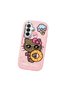 Samsung Galaxy A26 Compatible Case Camera Protector Pink Silicone Couple Phone Case with Kitty Pattern - 3
