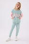 Girl's Tracksuit Us1994 Aqua Green - 3