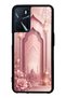 Oppo A16 Blush Palace Garden Design Glossy Phone Case