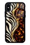 iPhone X Black Safari Design Glossy Phone Case