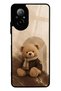 Realme 12 Lite Cozy Teddy Design Glossy Phone Case