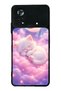 Xiaomi Poco X4 Pro Moonlit Dream Kitten Design Glossy Phone Case