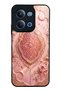 Xiaomi Redmi 15C Blush Crescent Palace Design Glossy Phone Case