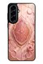 Samsung A57 Blush Crescent Palace Design Glossy Phone Case