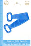 # Bath Scrubber with Exfoliating Effect, Back Massage, Purifying Texture, Practical Double-Sided Bath Scrubber, Large Size - 2