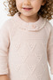 Baby Girl Pine Tree Knitwear Top and Bottom 2-Piece Set 23123 - 2