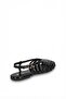 Elit Fls174-94C Women's Flat Sandals Black - 5