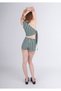 Striped Asymmetrical Cut One-Shoulder Blouse - 4