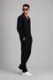 Trendy Men's Lycra Wrinkled Shirt Baggy Bottom Top Set - 3
