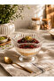 6-Piece Footed Glass Bowl, Sweet Magnolia Bowl, Snack Bowl - 2