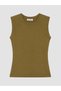 Lcw Vision Yellow Crew Neck 100% Cotton Women's T-Shirt - 5