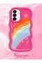 Samsung Galaxy A17 Compatible Case Camera Protector Red Silicone Couple Phone Case Rainbow Pattern - 2