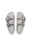 Arizona Big Buckle Nl High Shine Women's Slippers 1029391-20317 Gray - 5