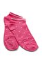 Set of 6 Pink Polka Dot Women's Socks - Soft Cotton - 3