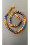 Certified Original Drop Amber Baby and Kids Necklace (with Amethyst and Apatite Stones) and Adult Turquoise Bracelet - 2